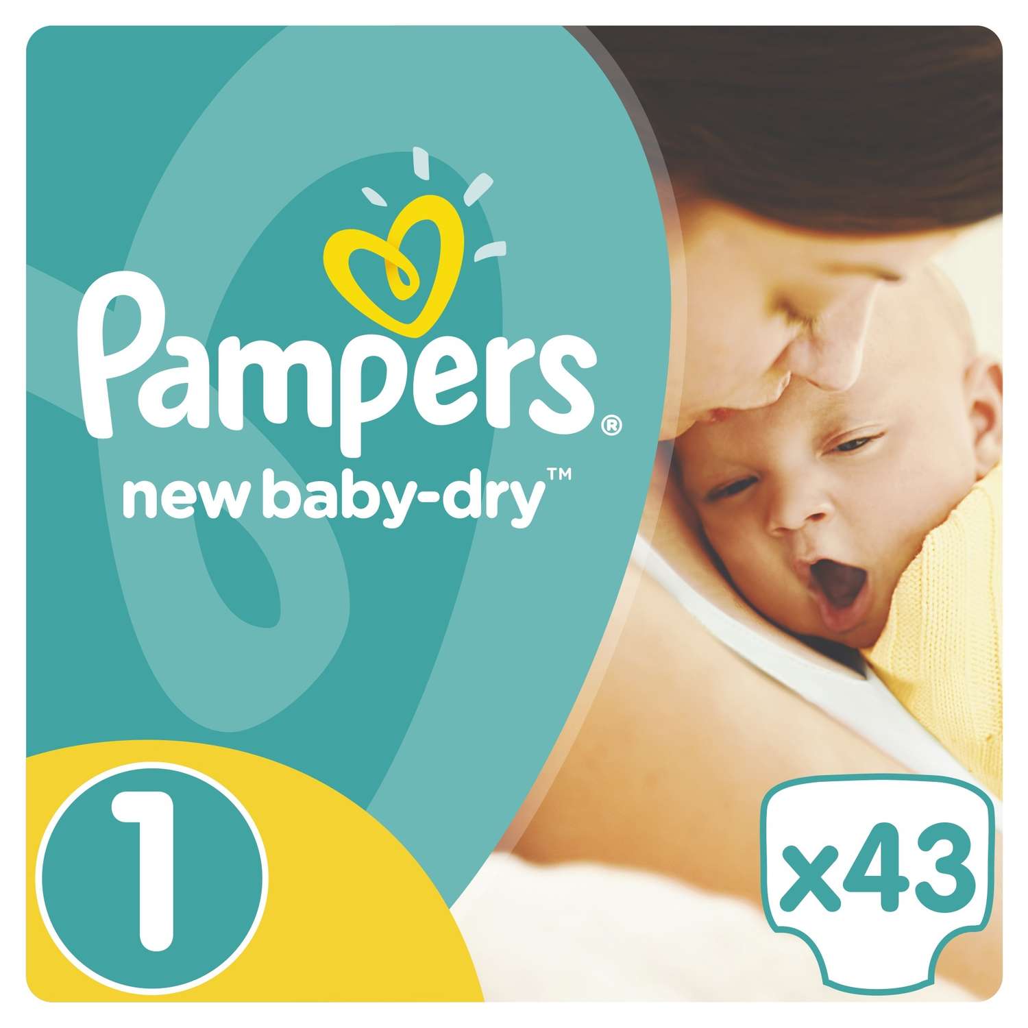 Подгузники Pampers New Baby 2-5кг 43шт - фото 1