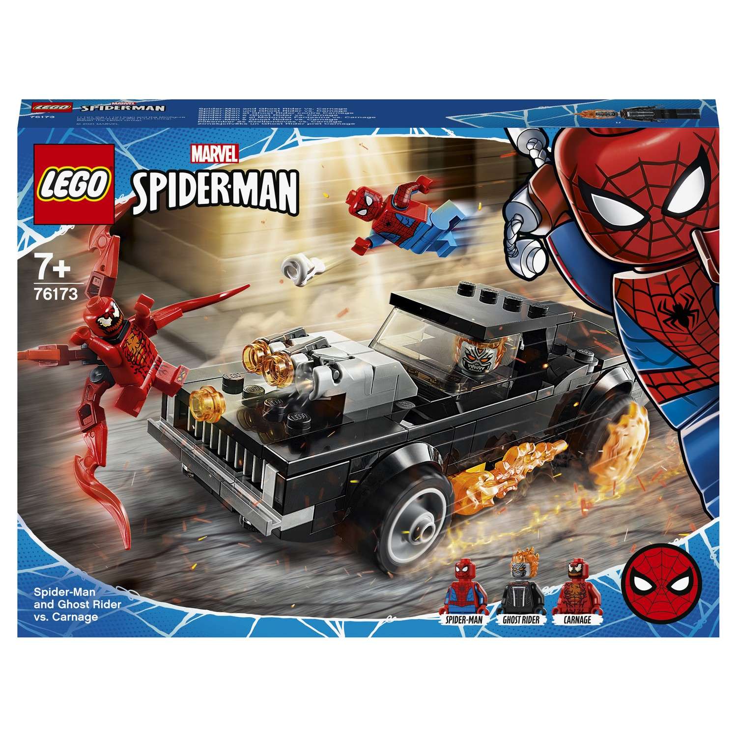 Конструктор LEGO DC Super Heroes Человек-Паук и Призрачный Гонщик против Карнажа 76173 - фото 2