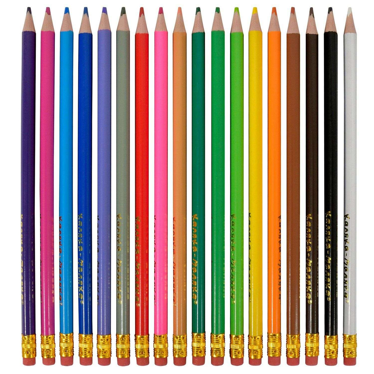 Набор карандашей Каляка-Маляка 18цветов +ластик ККМП18 - фото 2
