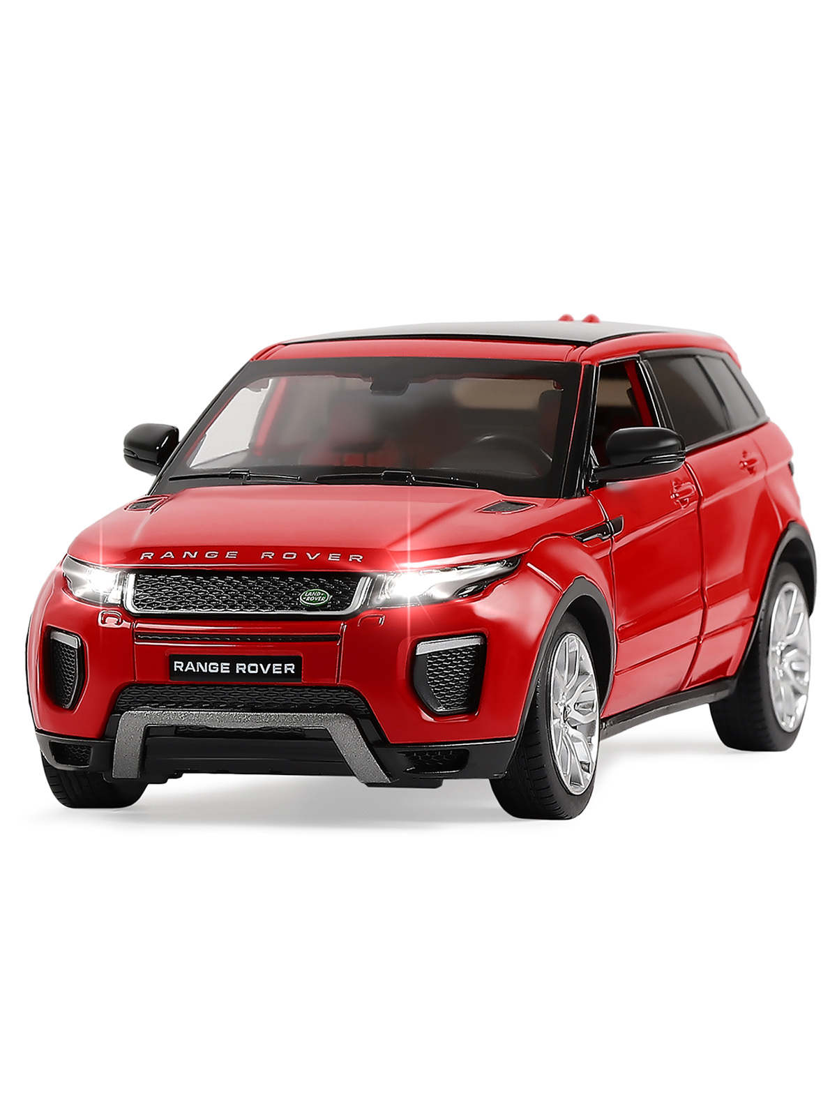 Внедорожник АВТОпанорама Land Rover Range Rover Evoque HSE 1:24 красный JB1200120 - фото 10