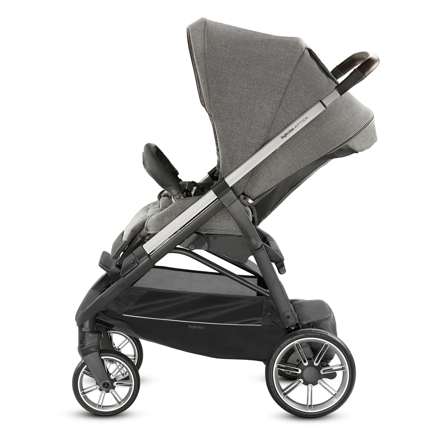 Коляска Inglesina Aptica 4в1 Miniral Grey - фото 6