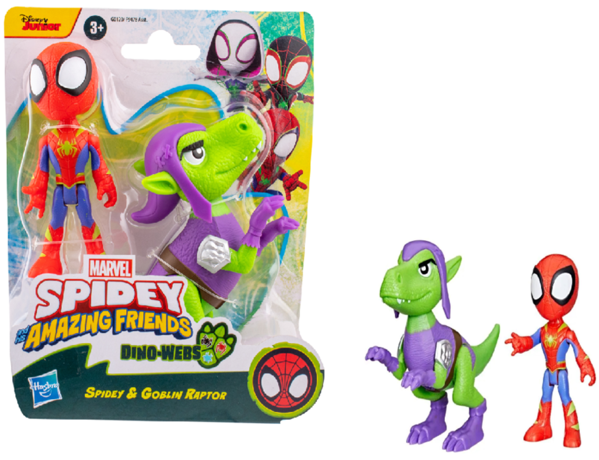 Фигурка Hasbro Spidey and Goblin Raptor 10 см - фото 12