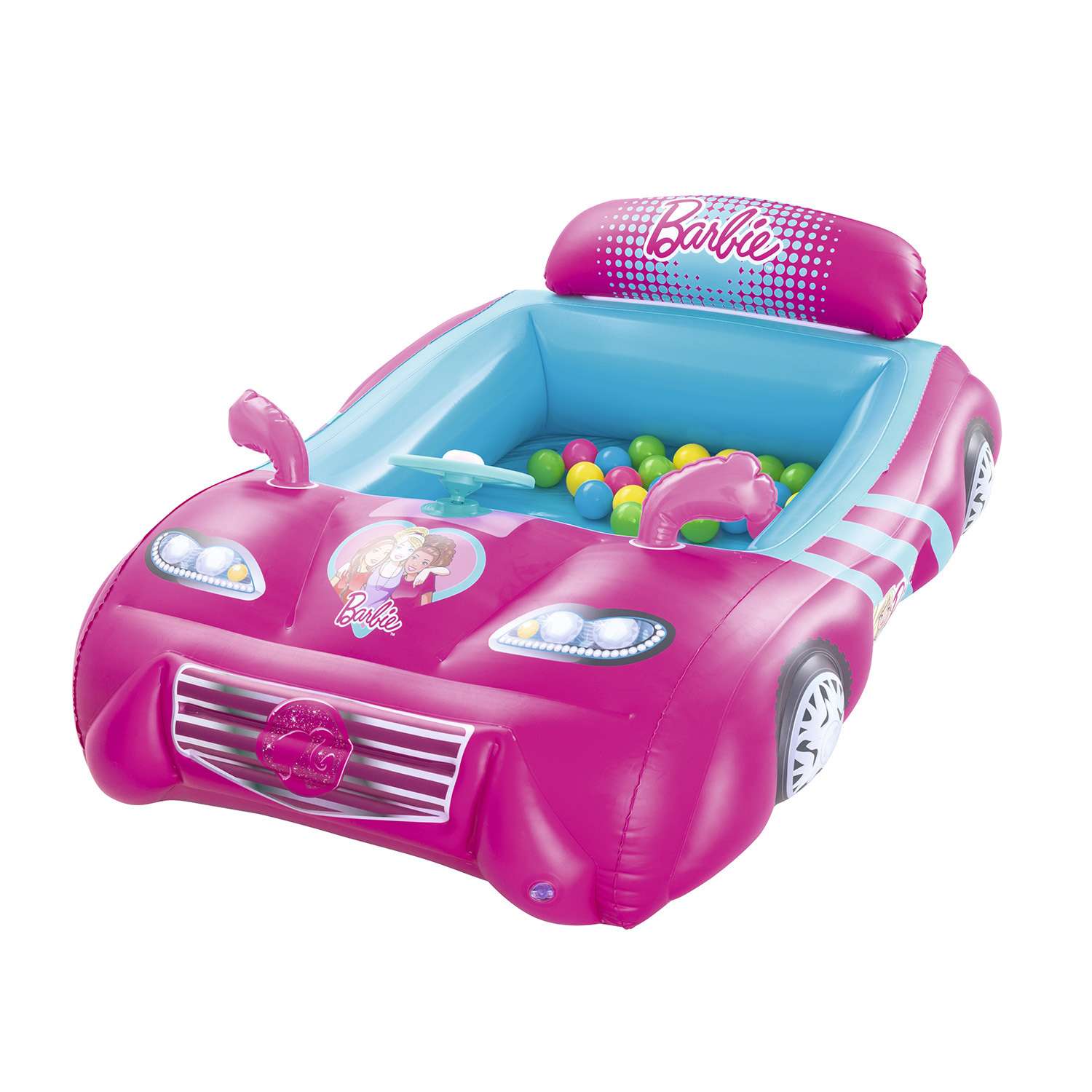 Центр игровой Bestway Barbie Машина с шариками 93207 - фото 2