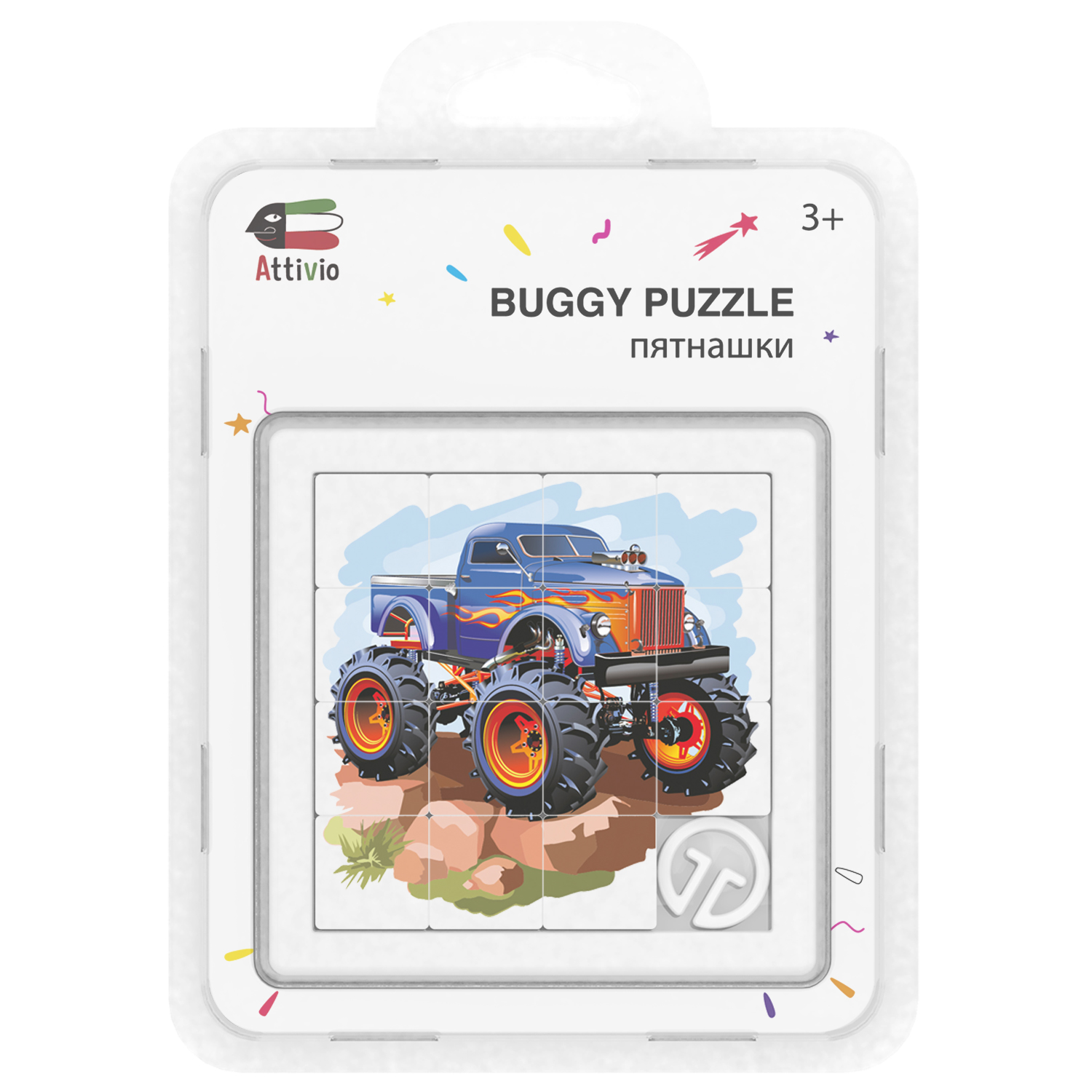 Настольная игра Attivio Пятнашки Buggi puzzle - фото 6