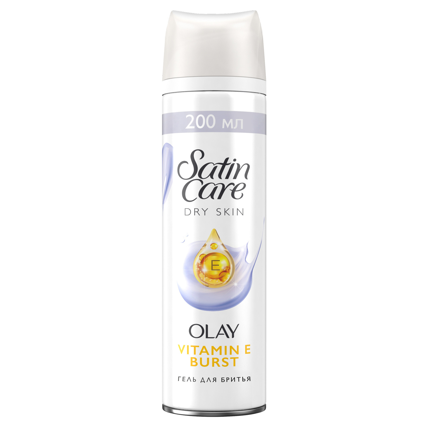 Гель для бритья Venus Gillette Satin Care Olay Violet Swirl 200 мл - фото 1