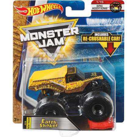 Машина Hot Wheels Monster Jam 1:64 Epic Edditions Сотрясатель земли DWL38