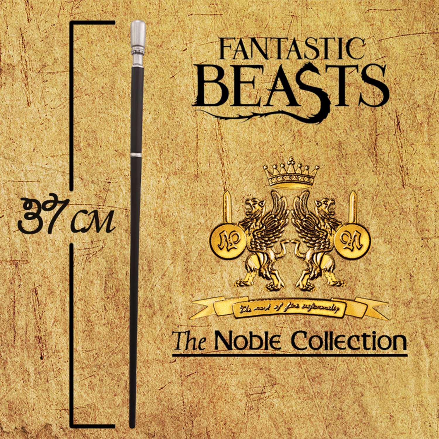 Волшебная палочка Fantastic Beats Фантастические твари Персиваль Грейвс 37 см - premium series - фото 7