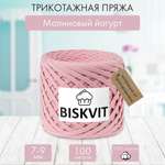 Трикотажная пряжа BISKVIT Малиновый йогурт