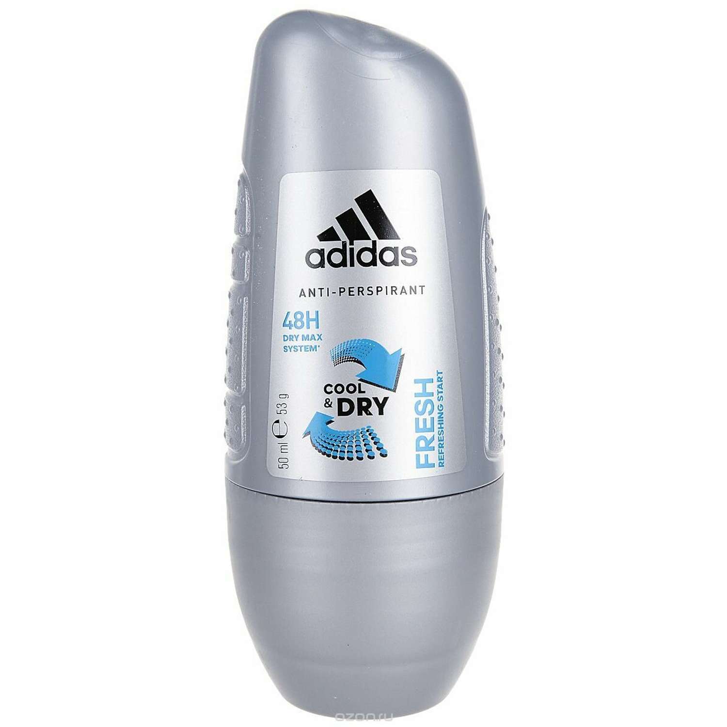 Дезодорант-антиперспирант Adidas шариковый мужской Fresh 50мл - фото 1