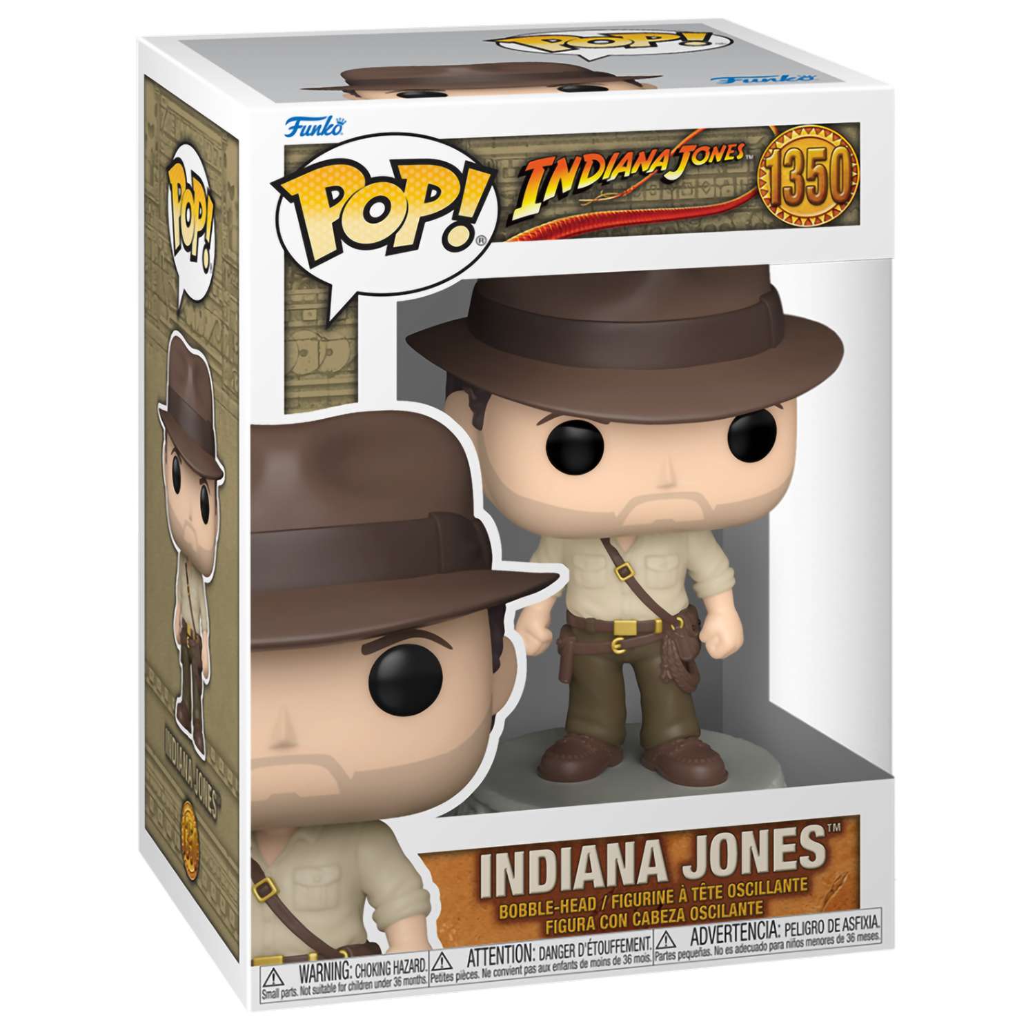 Фигурка Funko POP! Movies Bobble Indiana Jones ROTLA Indiana Jones (1350) 59258 - фото 2