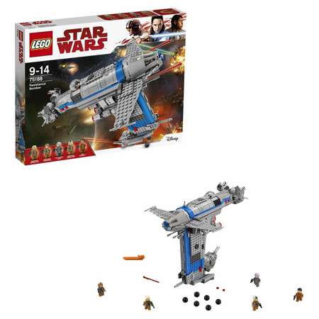 Конструктор LEGO Star Wars TM Бомбардировщик Сопротивления (75188)