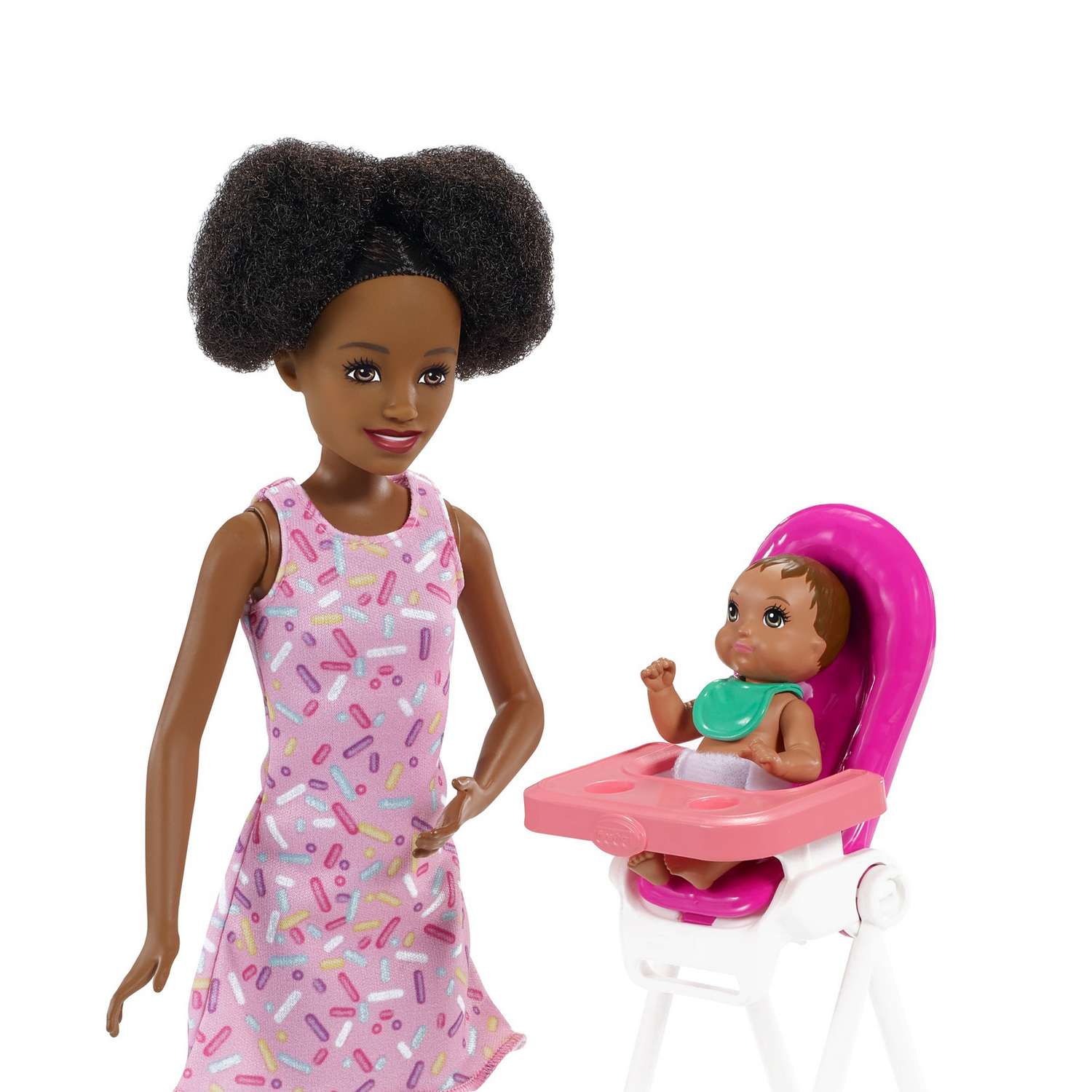 Набор игровой Barbie Скиппер Няня с малышом Кормление 4 GRP41 FHY97 - фото 6