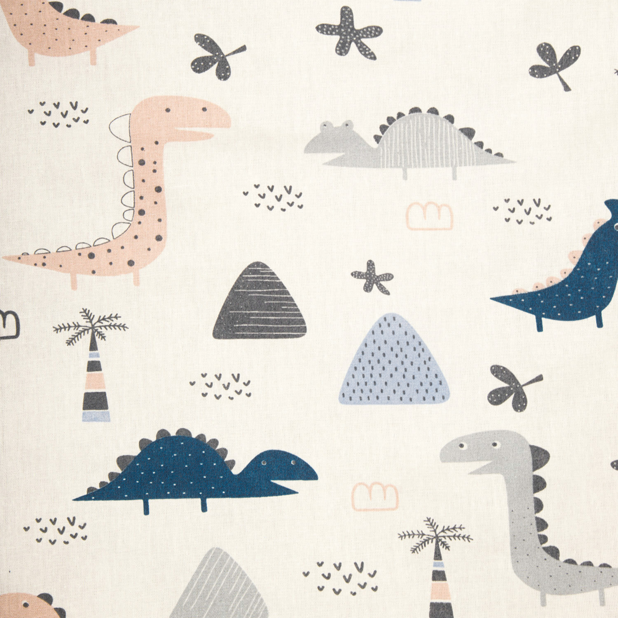 Комплект Premium AmaroBaby в кроватку 18 предметов: 6 + 12 подушек-бортиков Little dino бежевый серый - фото 5
