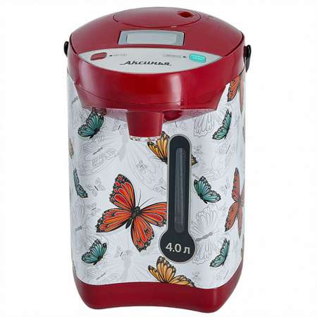 Термопот Аксинья КС-1800 Бабочки 800 Вт 3 способа подачи воды