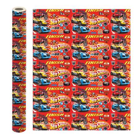 Бумага упаковочная ND PLAY Hot Wheels 70*100см 292799