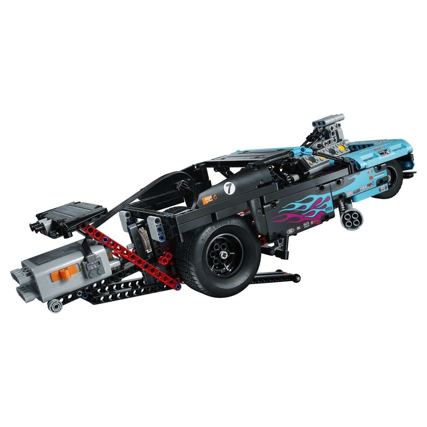 Конструктор LEGO Technic Драгстер (42050) - фото 7