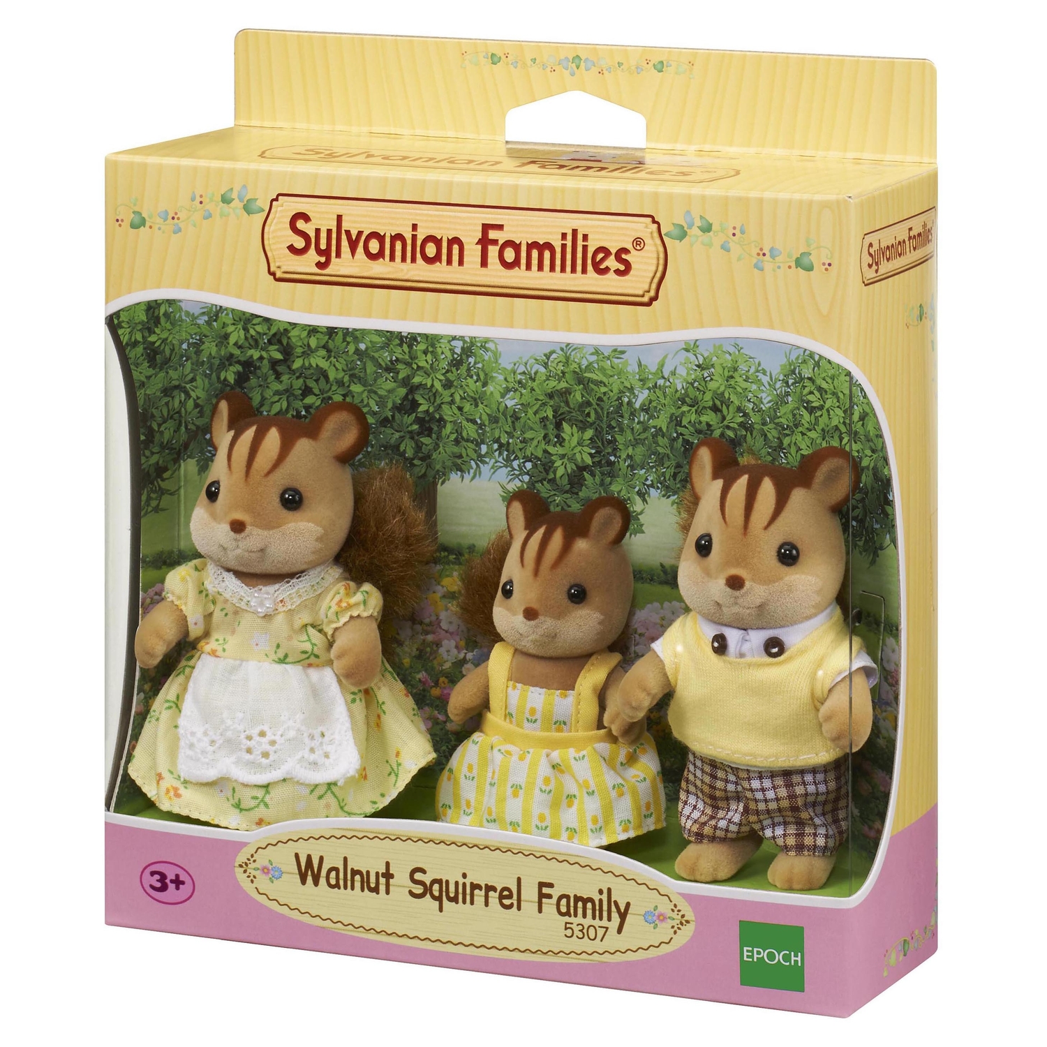 Набор Sylvanian Families Семья белок 3фигурки 5307 - фото 3