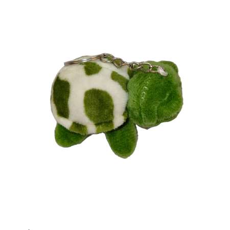 Игрушка-брелок на рюкзак SHARKTOYS Черепаха 8 см зеленая