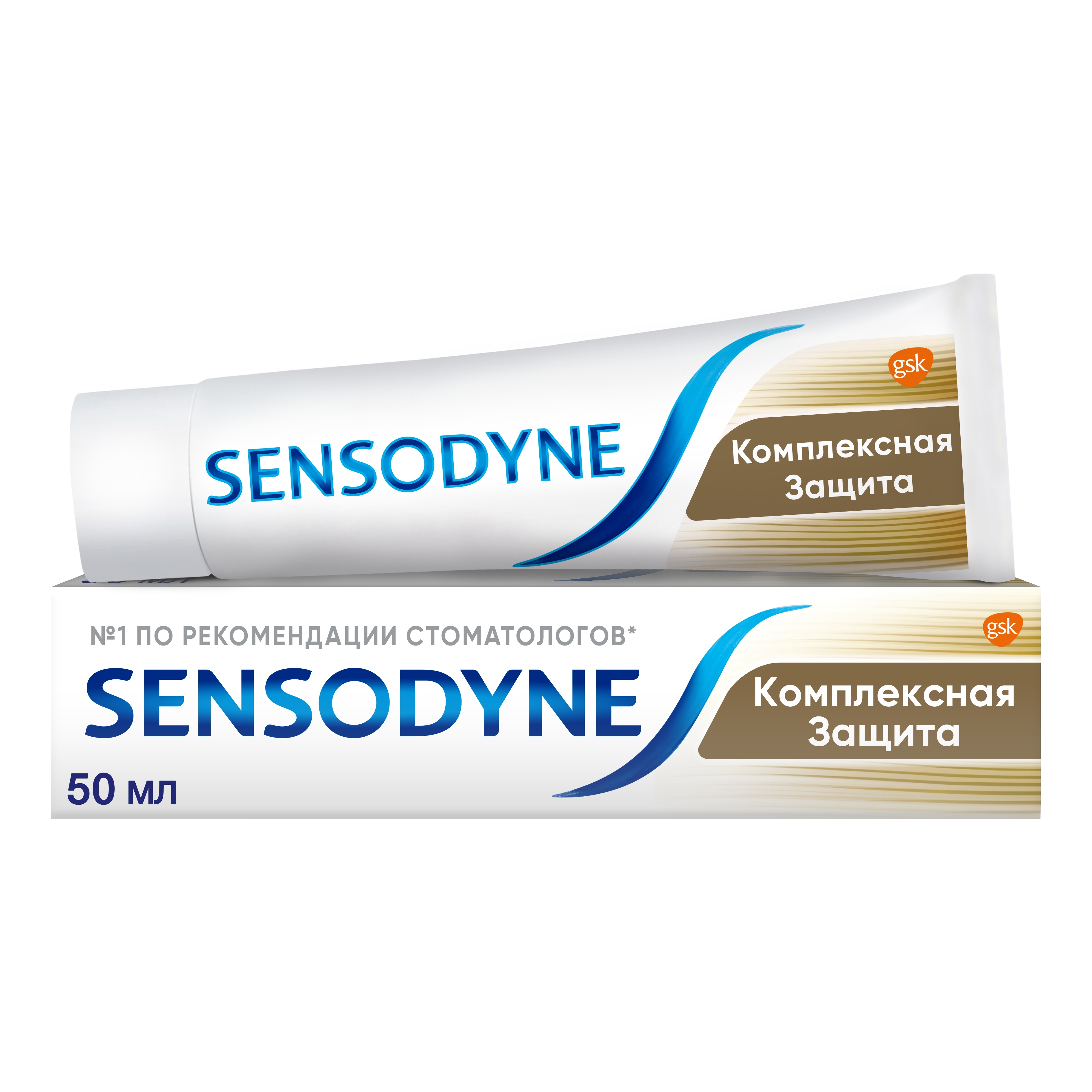 Зубная паста Sensodyne Комплексная защита 50мл - фото 1