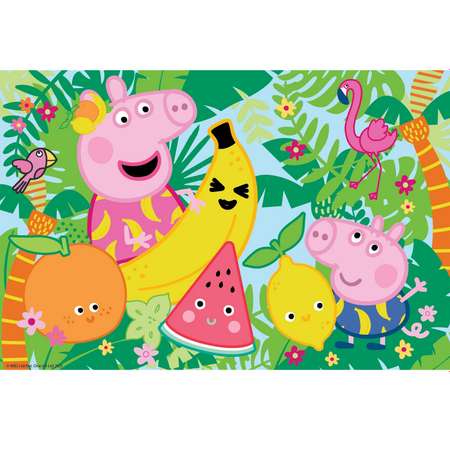 Картина по номерам Peppa Pig для раскрашивания Свинка Пеппа 12 цветов