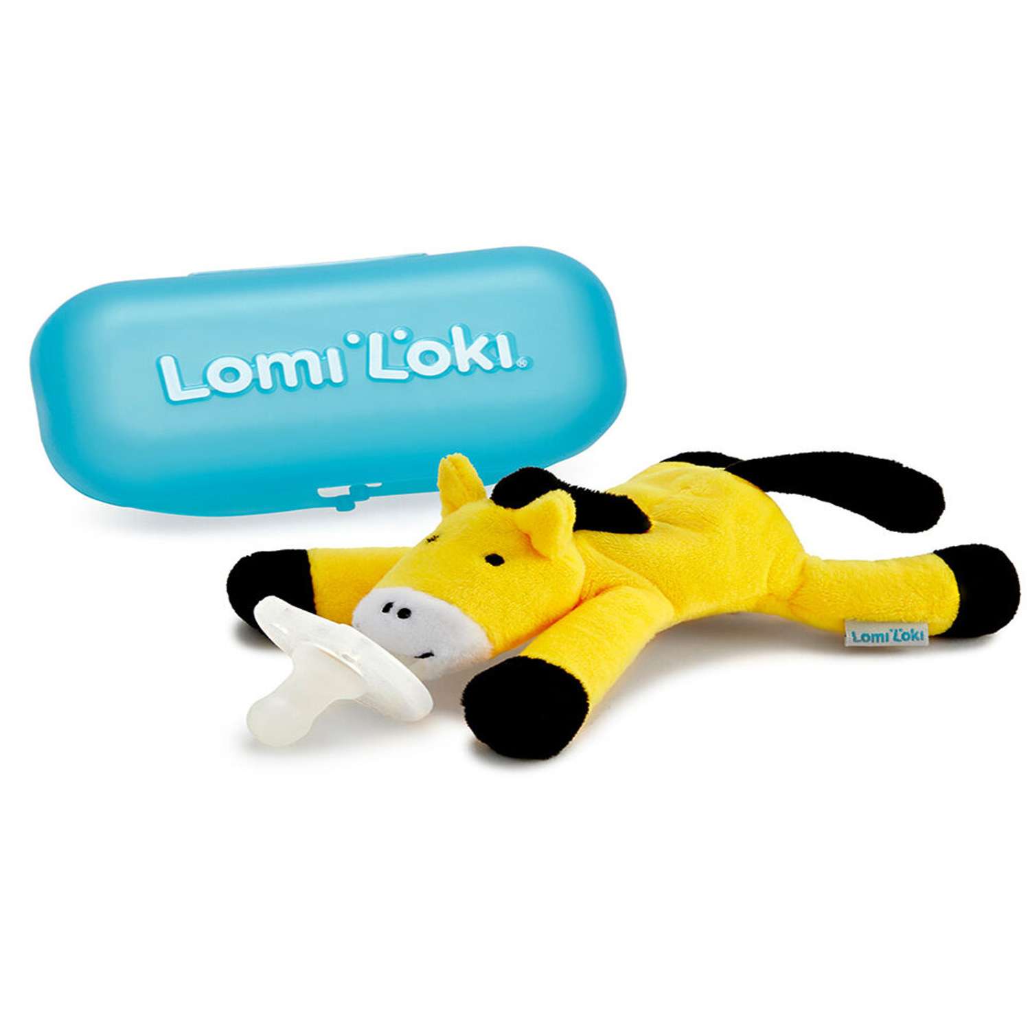 Соска-пустышка LomiLoki с развивающей игрушкой Лошадка Карла - фото 3