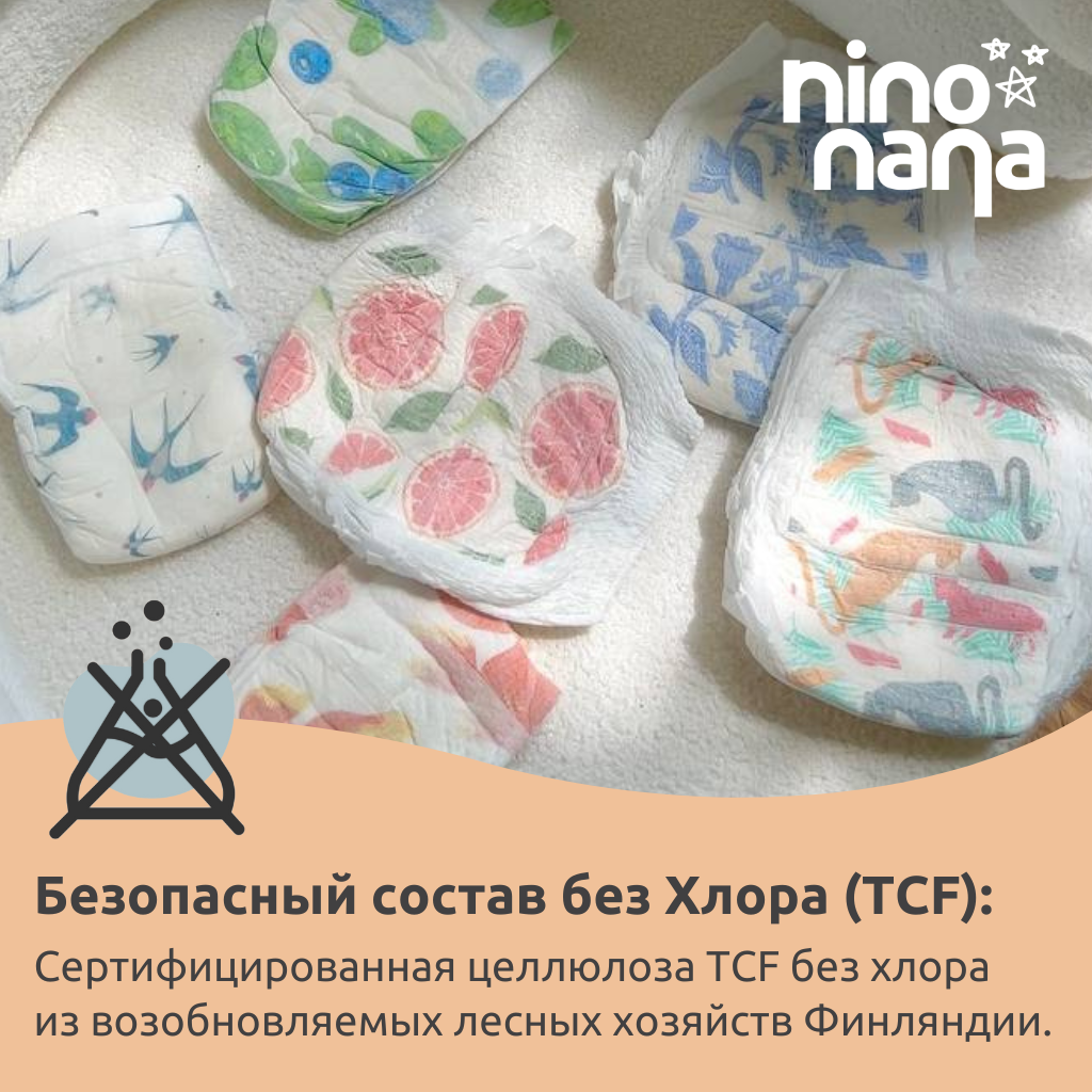 Подгузники-трусики Nino Nana Travel Pack XXL 15-23 кг. 3 шт. - фото 4