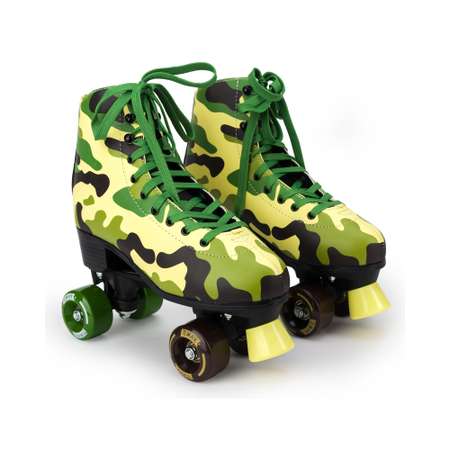 Роликовые коньки SXRide Roller skate YXSKT04CAMG40 цвет камуфляж размер 40