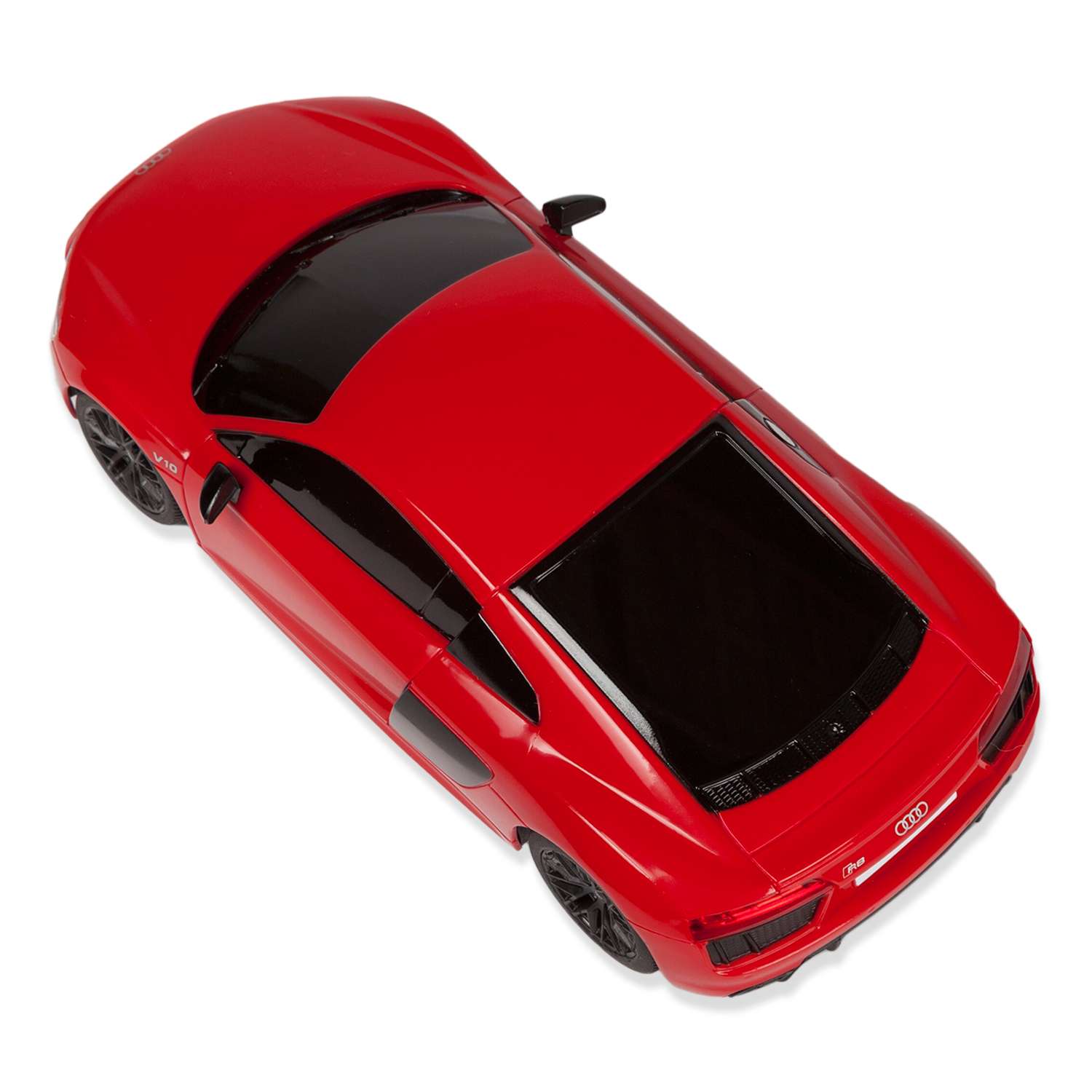 Машинка на радиоуправлении Rastar AUDI R8 2015 Version 1:24 Красная - фото 8