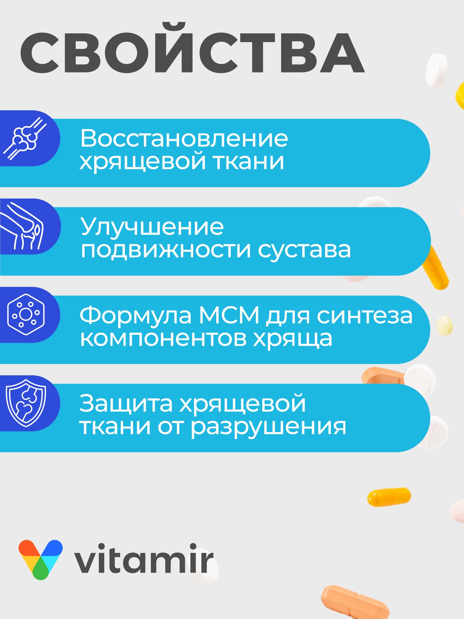 БАД для костей и суставов VITAMIR Остеонорм - фото 2