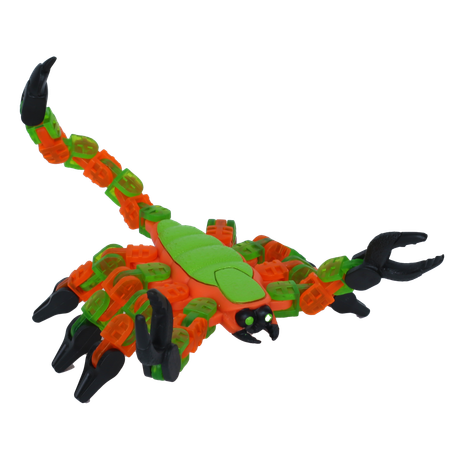 Игрушка антистресс KLIXX Скорпион зеленый