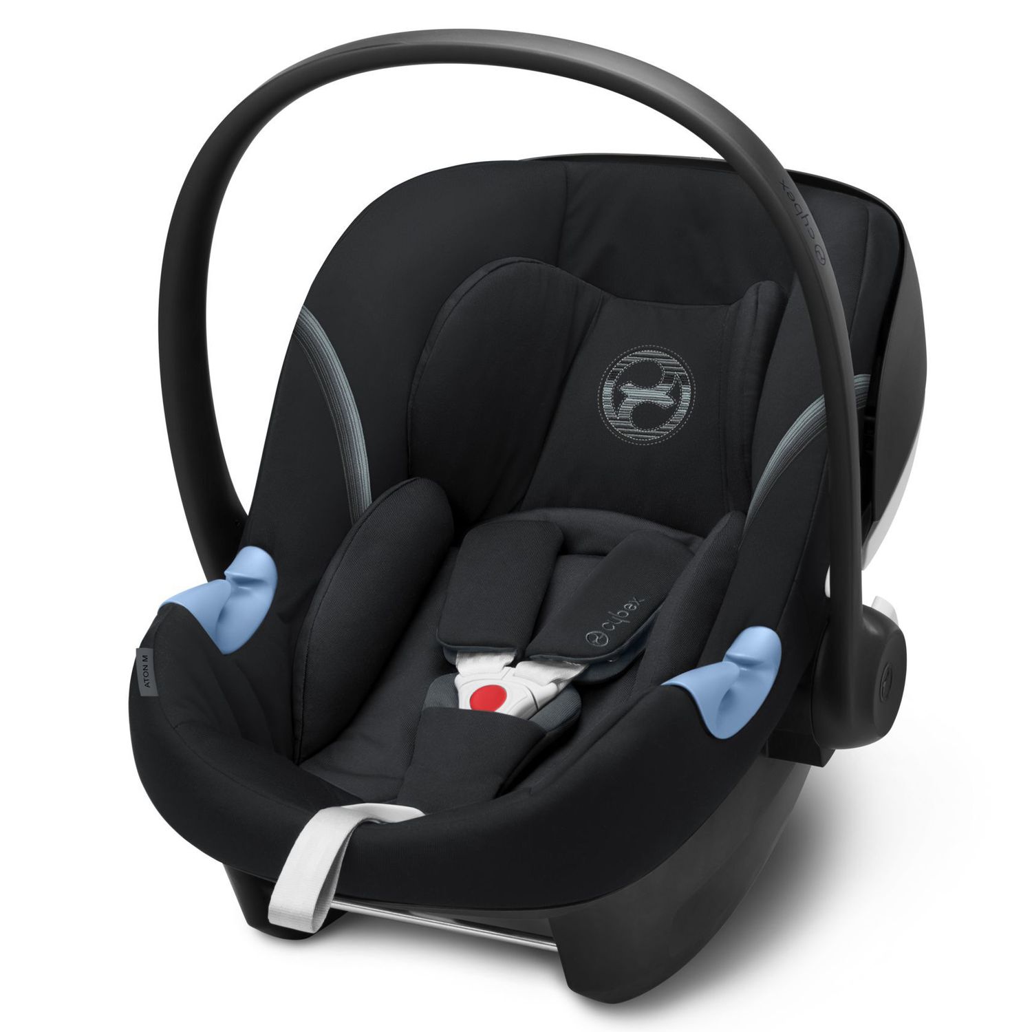 Автокресло Cybex Aton M i-Size Deep Black - фото 1