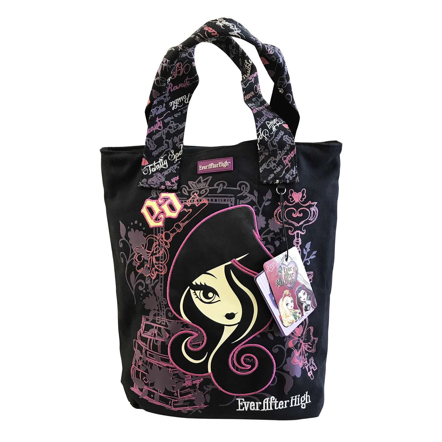 Сумка Barbie Fashion Bag EAH черная с фиолетовым - фото 1