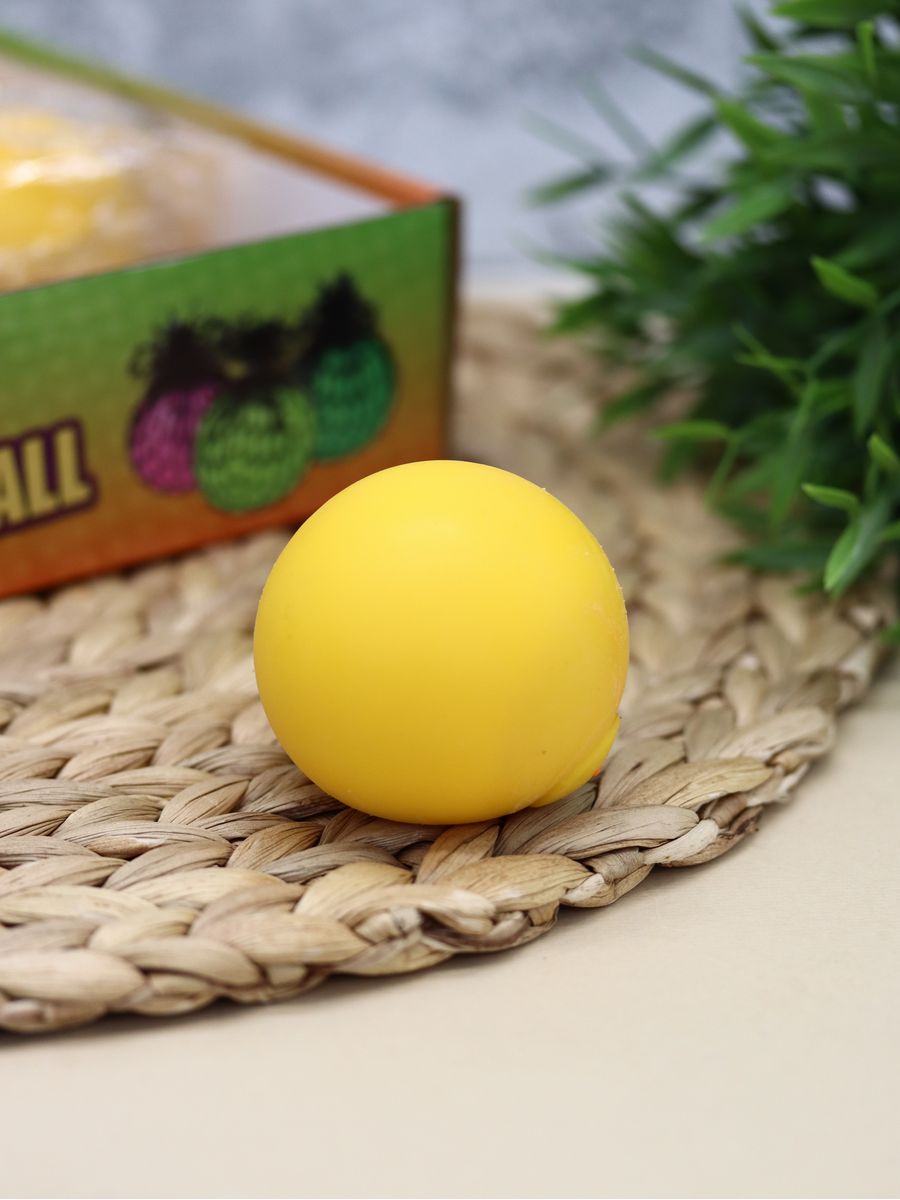 Мялка-антистресс iLikeGift Color ball yellow - фото 1