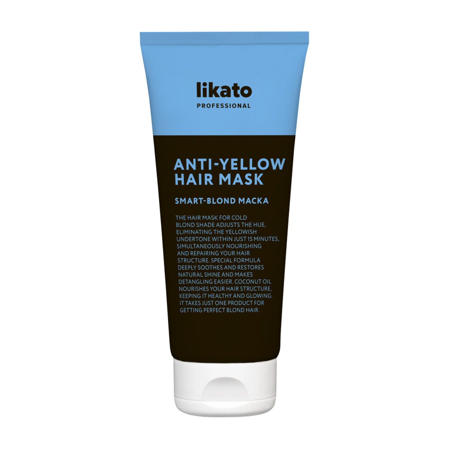 Маска для волос Likato Professional SMART-BLOND Маска софт-блонд Likato 250мл - фото 1