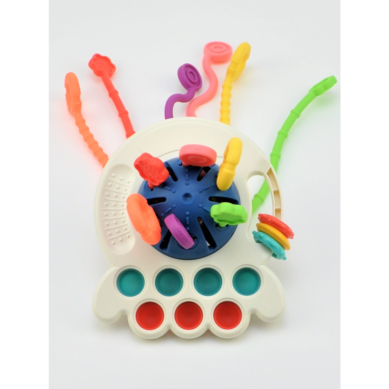 Развивающая игрушка GRACE HOUSE сенсорная погремушка тянучка для малышей - фото 9