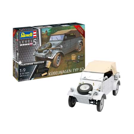 Сборная модель Revell Германский автомобиль Kübelwagen Typ 82 Platinum Edition