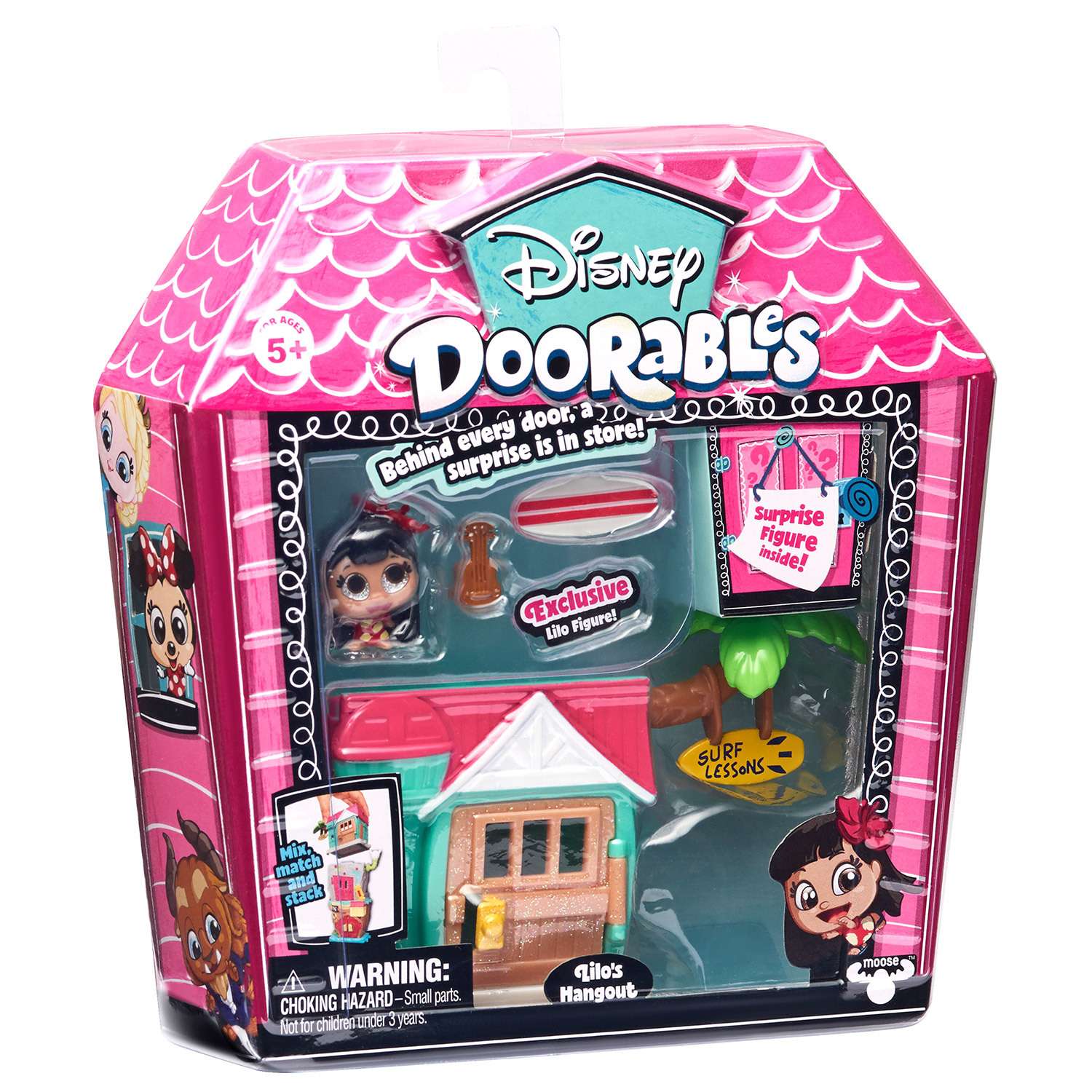 Мини-набор игровой Disney Doorables Лило и Стич с 2 фигурками (Сюрприз) 69417 - фото 3