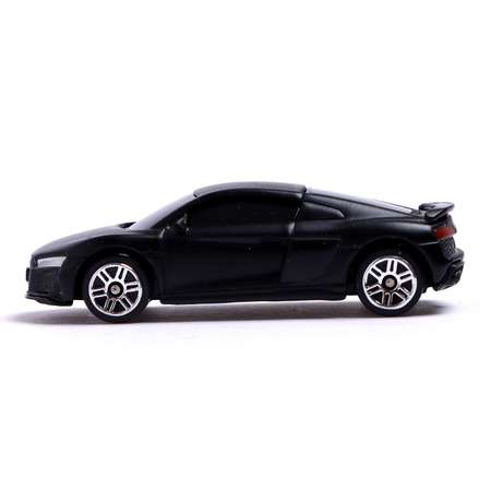 Машина Автоград металлическая AUDI R8 COUPE 1:64 цвет черный матовый