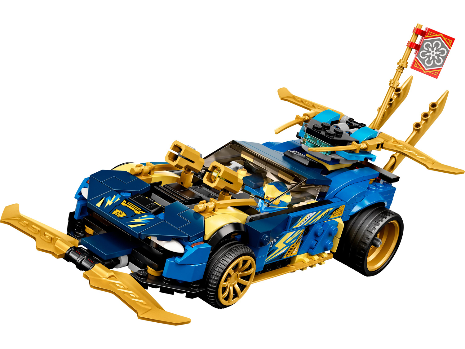 Конструктор детский LEGO Ninjago Гоночный автомобиль 71776 - фото 4