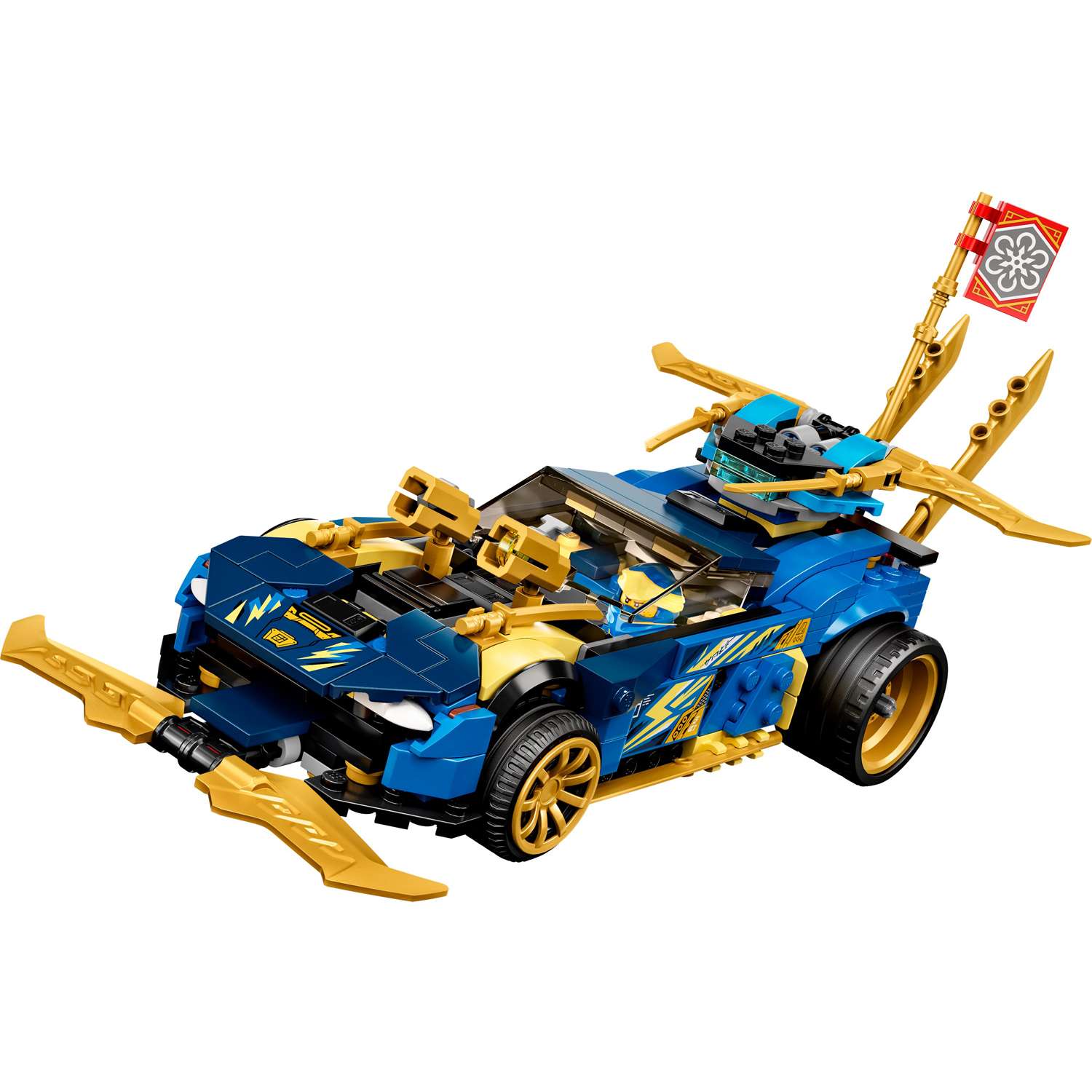 Конструктор детский LEGO Ninjago Гоночный автомобиль 71776 - фото 4
