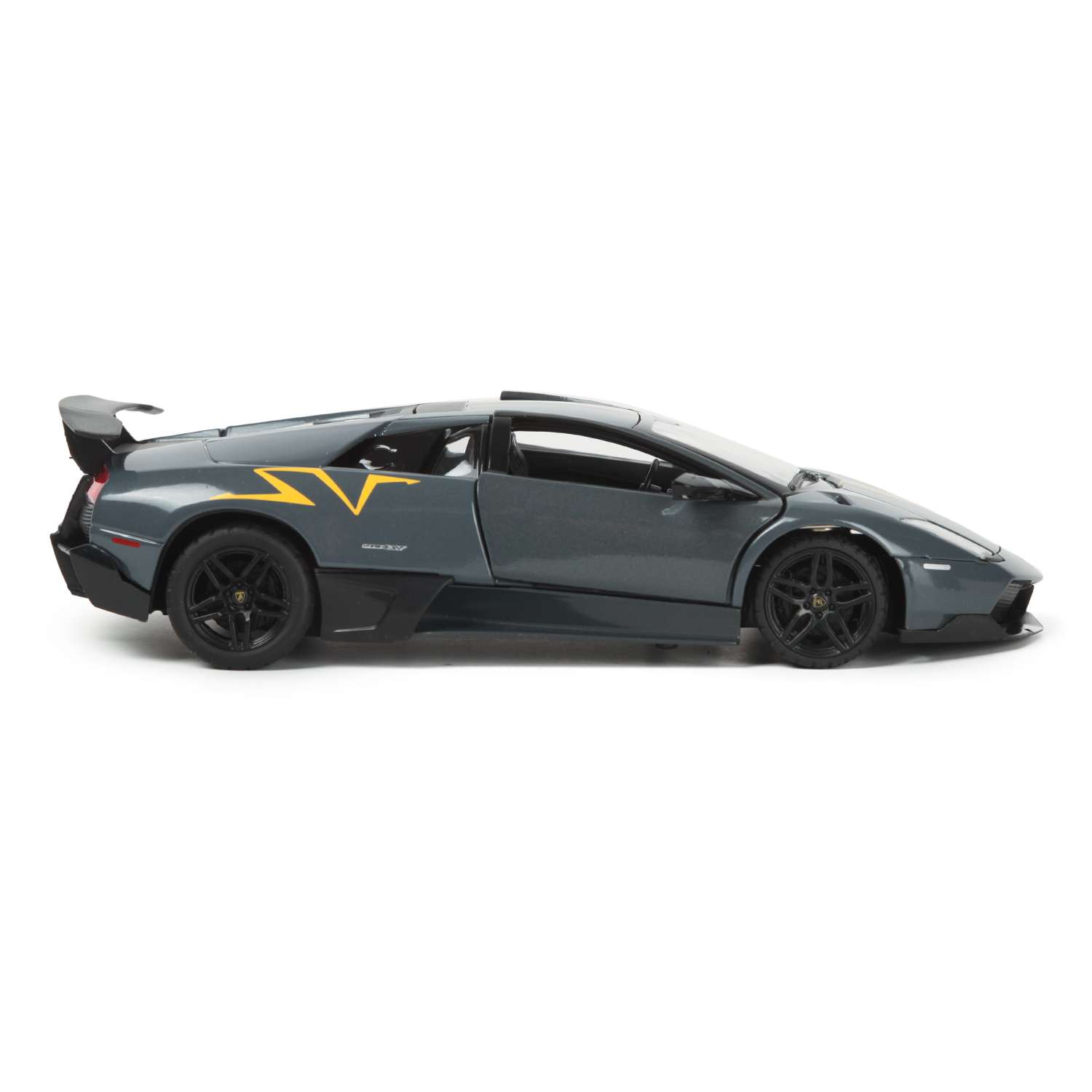 Автомобиль Rastar Lamborghini 1:24 серый 39301 - фото 6