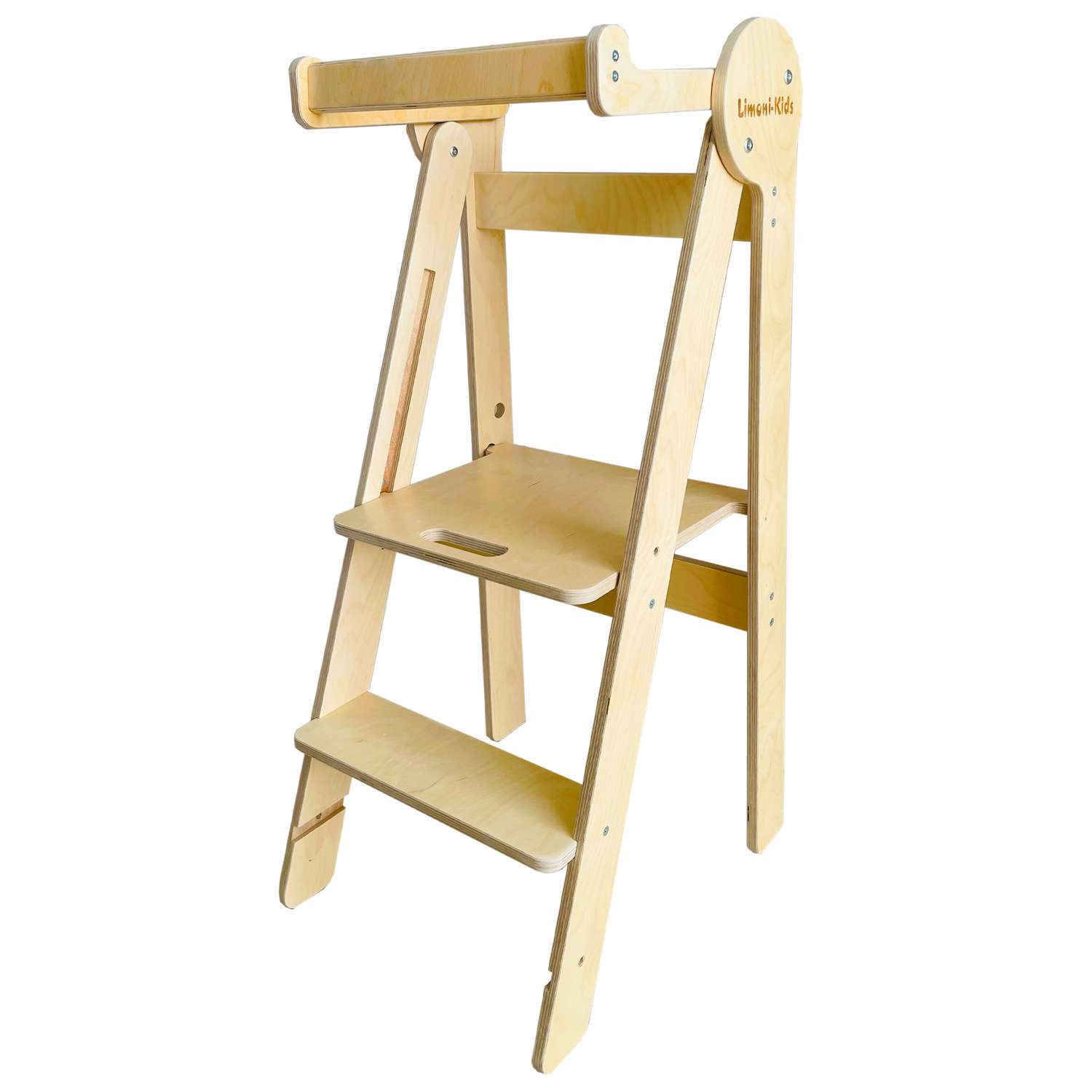Башня помощника Limoni-Kids Регулируемый по высоте стул - подставка для ног детская - фото 1