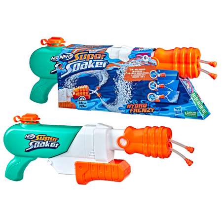 Бластер водный SUPER SOAKER Шторм 8 ГидроФрензи F38915L0