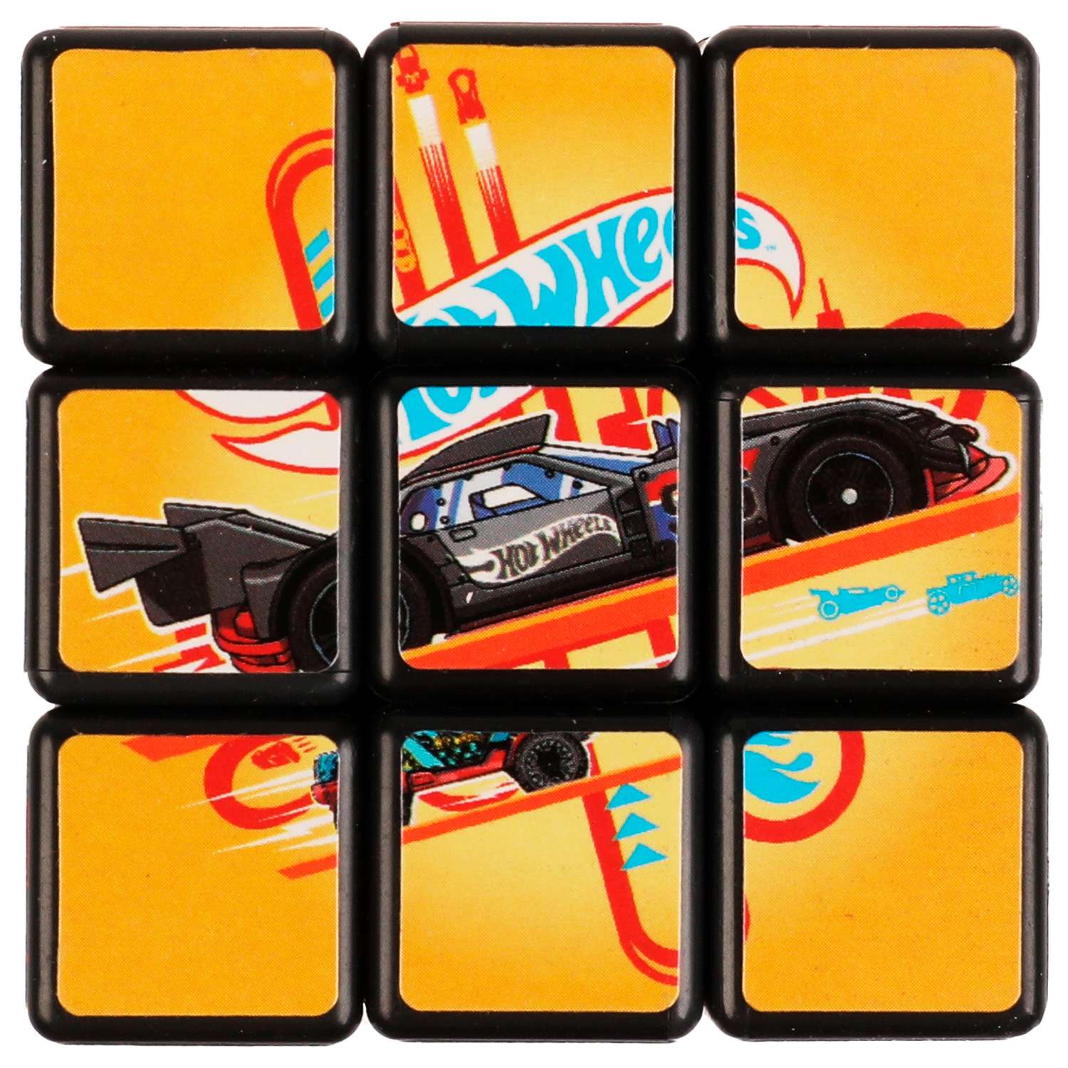 Логическая игра Играем Вместе Hot Wheels Кубик 3х3 с картинками - фото 2