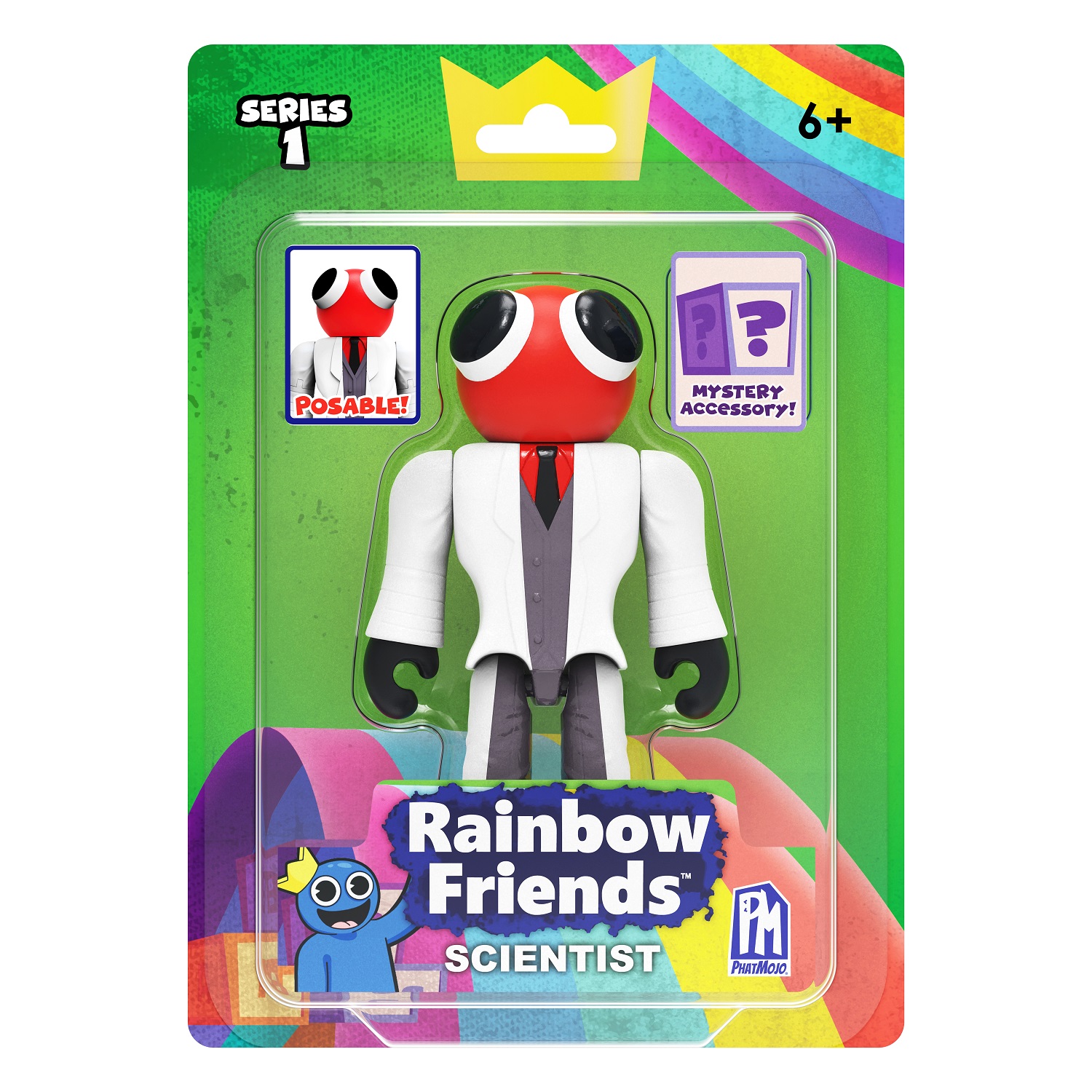 Фигурка ROBLOX Rainbow Friends Scientist - фото 1