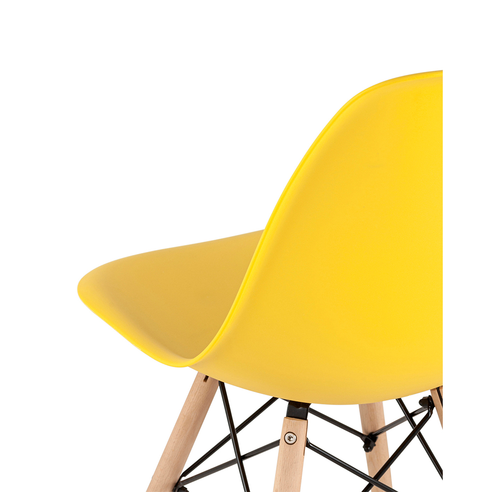 Стул Stool Group DSW Style yellow - фото 6