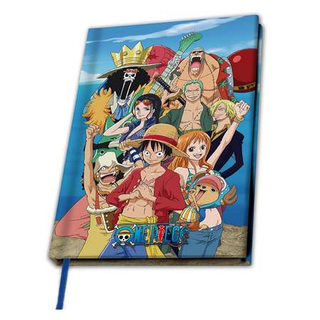 Записная книжка ABYStyle One Piece A5 Notebook Straw Hat Crew X4 ABYNOT069