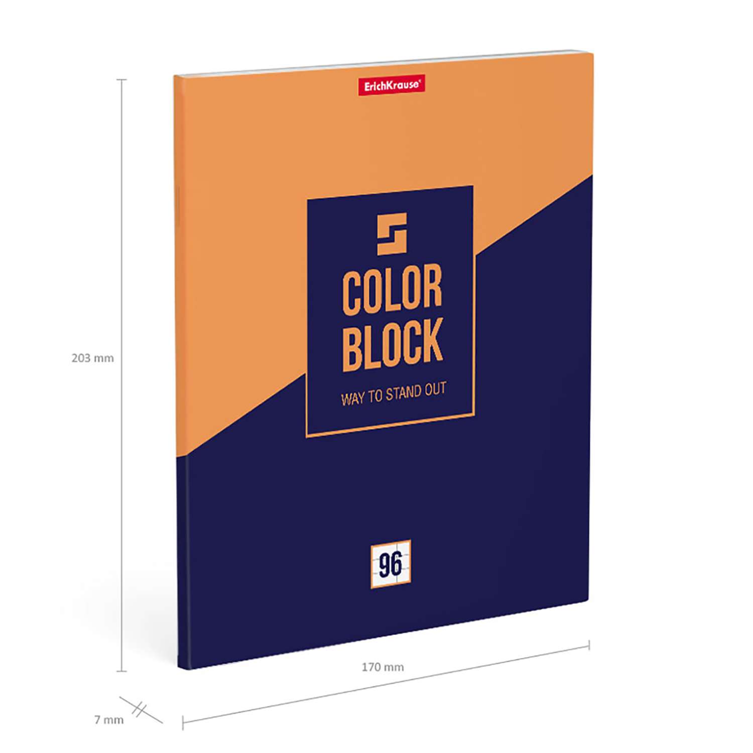 Тетрадь ErichKrause Color Block А5+ Клетка 96л в ассортименте 49645 - фото 9