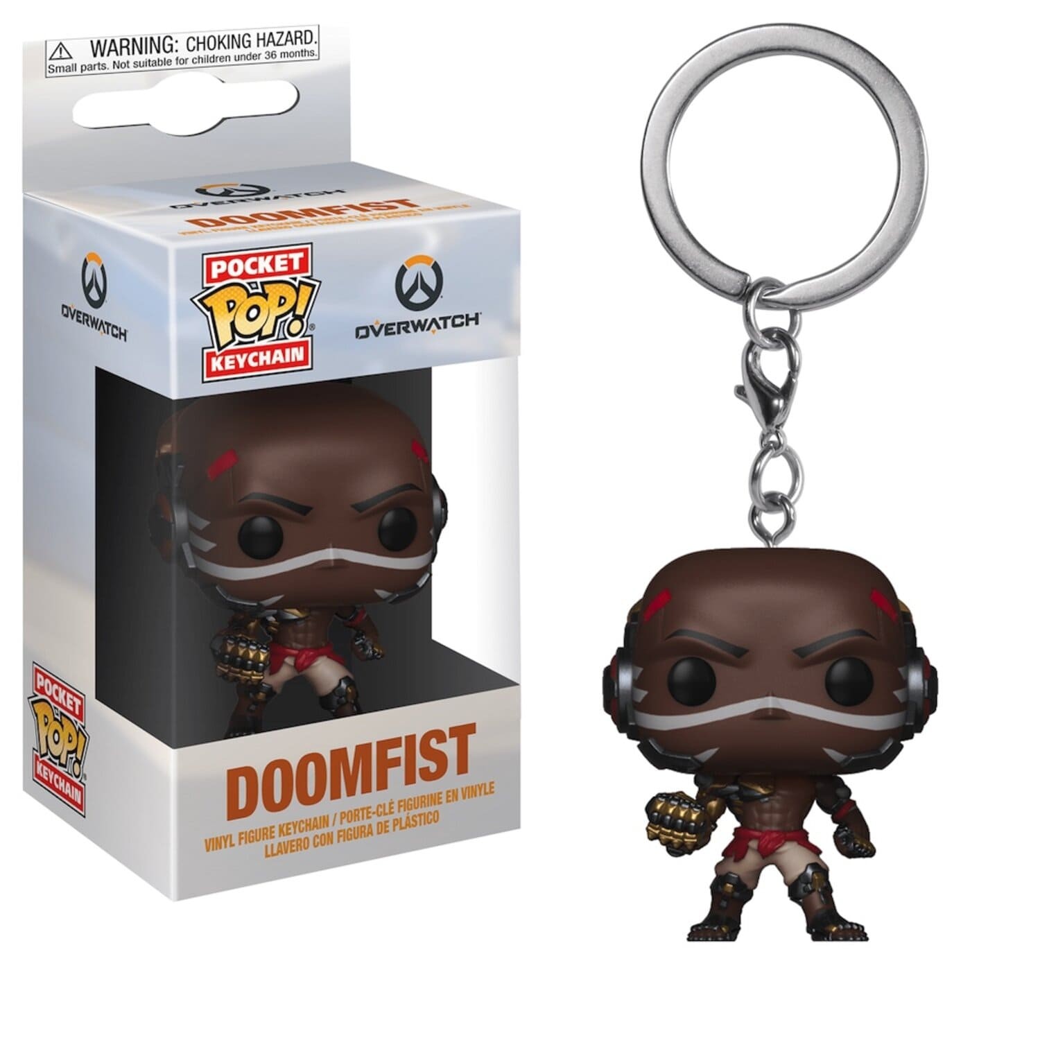 Брелок Blizzard Funko POP! Overwatch Doomfist B63669 - фото 2