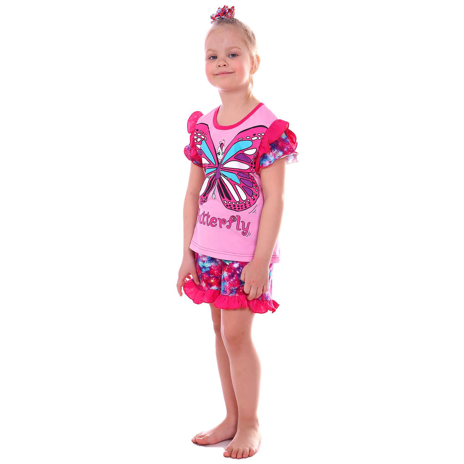 Пижама Детская Одежда 0412К/розовый2 - фото 3